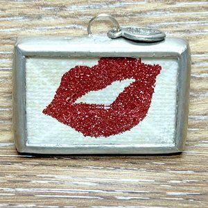 Live Out Loud Jewel Kade Charm Lips Lucille Ball W/ Club Card and  Bag VGC  2014
